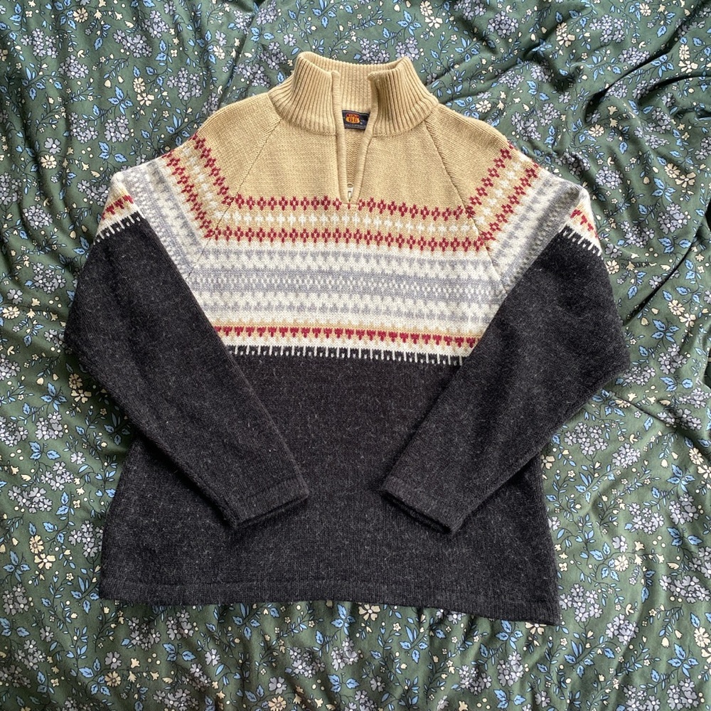 Oversized Quarter Zip Jacket